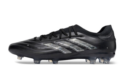 Adidas Copa Pure 2+ FG Low-Tops Football Boots - Black/Silver/White
