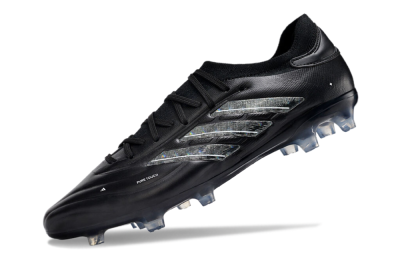 Adidas Copa Pure 2+ FG Low-Tops Football Boots - Black/Silver/White