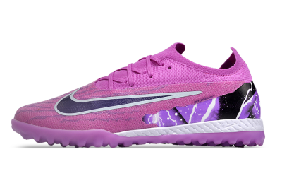 Nike Phantom GX Elite TF Low-Tops Football Shoes - Purple/Black/White