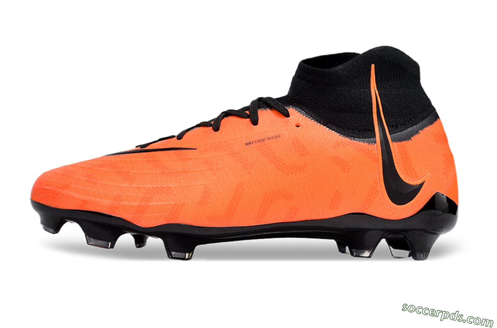 Nike Phantom Luna Elite FG High-Tops Football Boots - Orange/Black 2