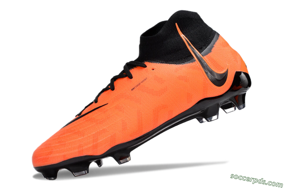 Nike Phantom Luna Elite FG High-Tops Football Boots - Orange/Black 5