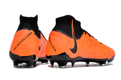 Nike Phantom Luna Elite FG High-Tops Football Boots - Orange/Black