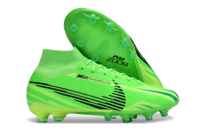 Nike Air Zoom Mercurial Superfly 9 Elite AG High-Tops Football Boots - Green/Black