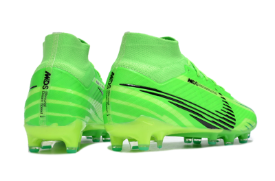 Nike Air Zoom Mercurial Superfly 9 Elite AG High-Tops Football Boots - Green/Black