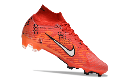 Nike Air Zoom Mercurial Superfly 9 Elite FG High-Tops Football Boots - Orange/White/Black