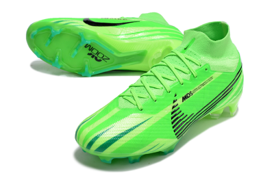 Nike Air Zoom Mercurial Superfly 9 Elite FG High-Tops Football Boots - Green/Black