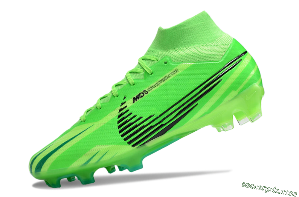 Nike Air Zoom Mercurial Superfly 9 Elite FG High-Tops Football Boots - Green/Black 5