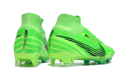 Nike Air Zoom Mercurial Superfly 9 Elite FG High-Tops Football Boots - Green/Black