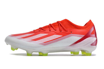 Adidas X Crazyfast.1 FG Low-Tops Football Boots - Red/White/Yellow
