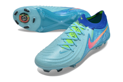 Nike Phantom Luna Elite FG Low-Tops Football Boots - Green/Pink/Orange