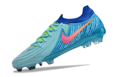 Nike Phantom Luna Elite FG Low-Tops Football Boots - Green/Pink/Orange