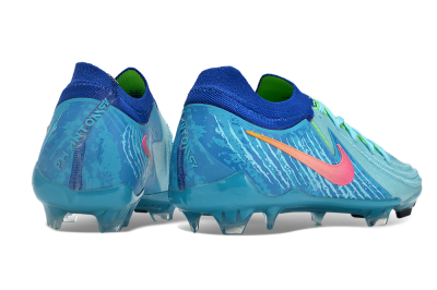 Nike Phantom Luna Elite FG Low-Tops Football Boots - Green/Pink/Orange