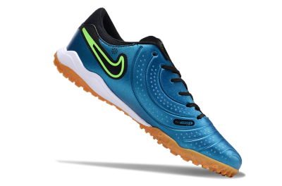 Nike Tiempo Legend 10 Pro TF Low-Tops Football Shoes - Jade/Black/Yellow