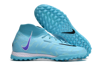 Nike Phantom Luna 2 Elite TF High-Tops Football Shoes - Jade/Purple/Black/White