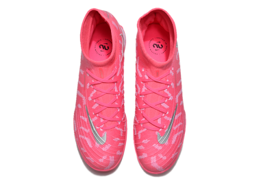 Nike Phantom Luna 2 Elite TF High-Tops Football Shoes - Pink/Silver/White