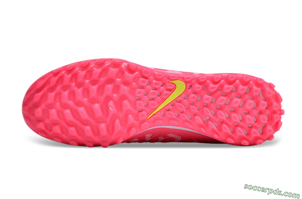 Nike Phantom Luna 2 Elite TF High-Tops Football Shoes - Pink/Silver/White 7