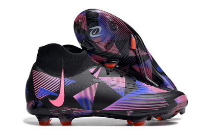 Nike Phantom Luna Elite FG High-Tops Football Boots - Black/Pink/Blue/Orange