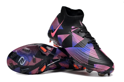 Nike Phantom Luna Elite FG High-Tops Football Boots - Black/Pink/Blue/Orange