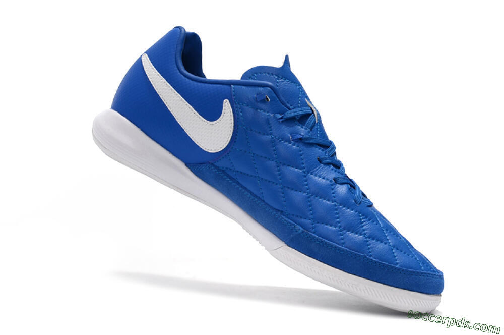 Nike TiempoX Finale IC Low-Tops Football Shoes - Blue/White 7