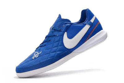 Nike TiempoX Finale IC Low-Tops Football Shoes - Blue/White