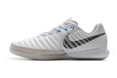 Nike TiempoX Finale IC Low-Tops Football Shoes - White/Grey/Black