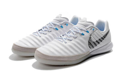 Nike TiempoX Finale IC Low-Tops Football Shoes - White/Grey/Black