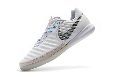 Nike TiempoX Finale IC Low-Tops Football Shoes - White/Grey/Black
