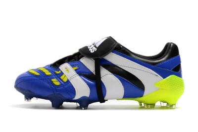 Adidas Predator Accelerator Electricity FG Low-Tops Football Boots - Blue/White/Yellow