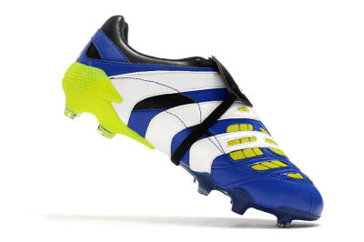 Adidas Predator Accelerator Electricity FG Low-Tops Football Boots - Blue/White/Yellow
