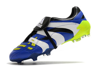 Adidas Predator Accelerator Electricity FG Low-Tops Football Boots - Blue/White/Yellow