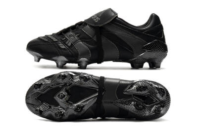 Adidas Predator Accelerator Electricity FG Low-Tops Football Boots - Black/Grey/Gold
