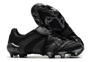 Adidas Predator Accelerator Electricity FG Low-Tops Football Boots - Black/Grey/Gold
