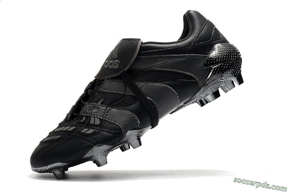 Adidas Predator Accelerator Electricity FG Low-Tops Football Boots - Black/Grey/Gold 5