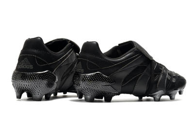 Adidas Predator Accelerator Electricity FG Low-Tops Football Boots - Black/Grey/Gold