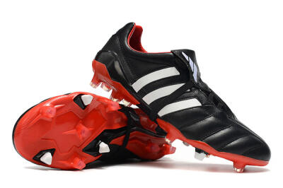 Adidas Predator Mania FG Low-Tops Football Boots - Black/White/Red