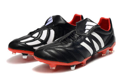 Adidas Predator Mania FG Low-Tops Football Boots - Black/White/Red