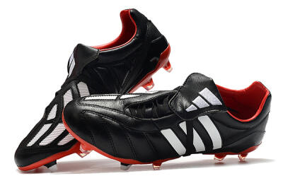 Adidas Predator Mania FG Low-Tops Football Boots - Black/White/Red