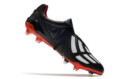 Adidas Predator Mania FG Low-Tops Football Boots - Black/White/Red