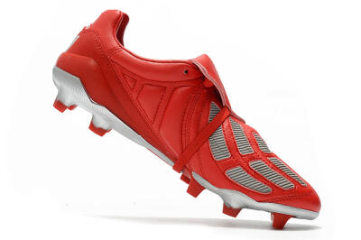 Adidas Predator Mania FG Low-Tops Football Boots - Red/Silver