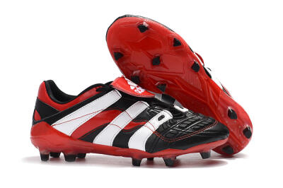 Adidas Predator Accelerator Electricity FG Low-Tops Football Boots - Black/Red/White