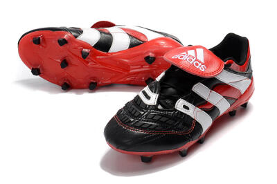 Adidas Predator Accelerator Electricity FG Low-Tops Football Boots - Black/Red/White