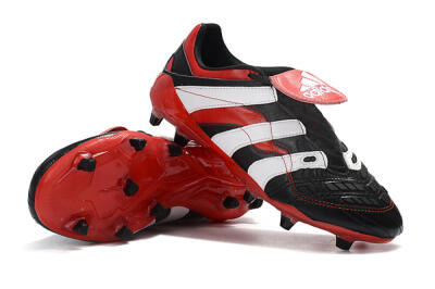 Adidas Predator Accelerator Electricity FG Low-Tops Football Boots - Black/Red/White