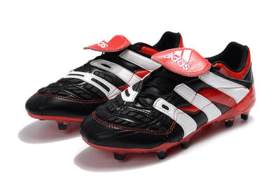 Adidas Predator Accelerator Electricity FG Low-Tops Football Boots - Black/Red/White