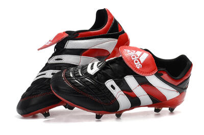 Adidas Predator Accelerator Electricity FG Low-Tops Football Boots - Black/Red/White