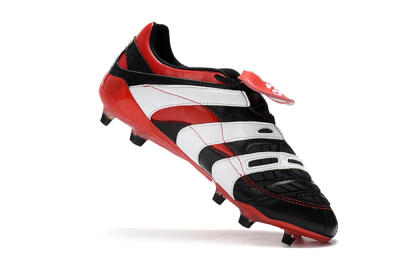 Adidas Predator Accelerator Electricity FG Low-Tops Football Boots - Black/Red/White