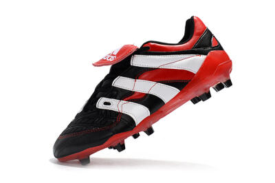 Adidas Predator Accelerator Electricity FG Low-Tops Football Boots - Black/Red/White