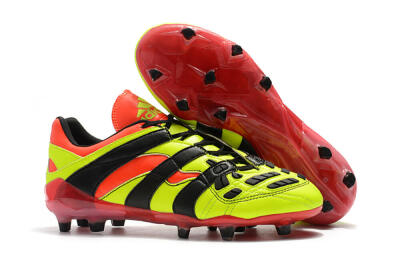 Adidas Predator Accelerator Electricity FG Low-Tops Football Boots - Yellow/Red/Black