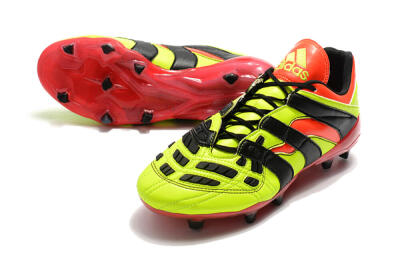 Adidas Predator Accelerator Electricity FG Low-Tops Football Boots - Yellow/Red/Black