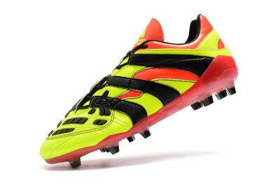 Adidas Predator Accelerator Electricity FG Low-Tops Football Boots - Yellow/Red/Black