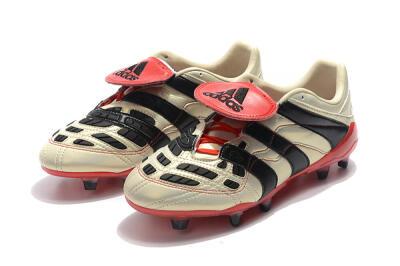 Adidas Predator Accelerator Electricity FG Low-Tops Football Boots - White/Black/Red